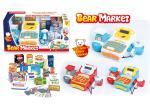 19 Inch Bear Design Children's Toy Cash Register Caculator Scanner Mic