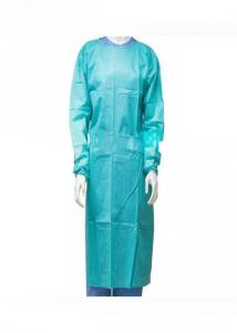 Quality Ultrasonic Sewing Medical Isolation Gowns Fluid Resistant FDA Approved wholesale