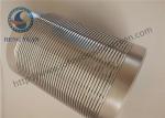316L Grade Water Well Screen Wire Wrapped Screen Stainless Steel Easy Operation
