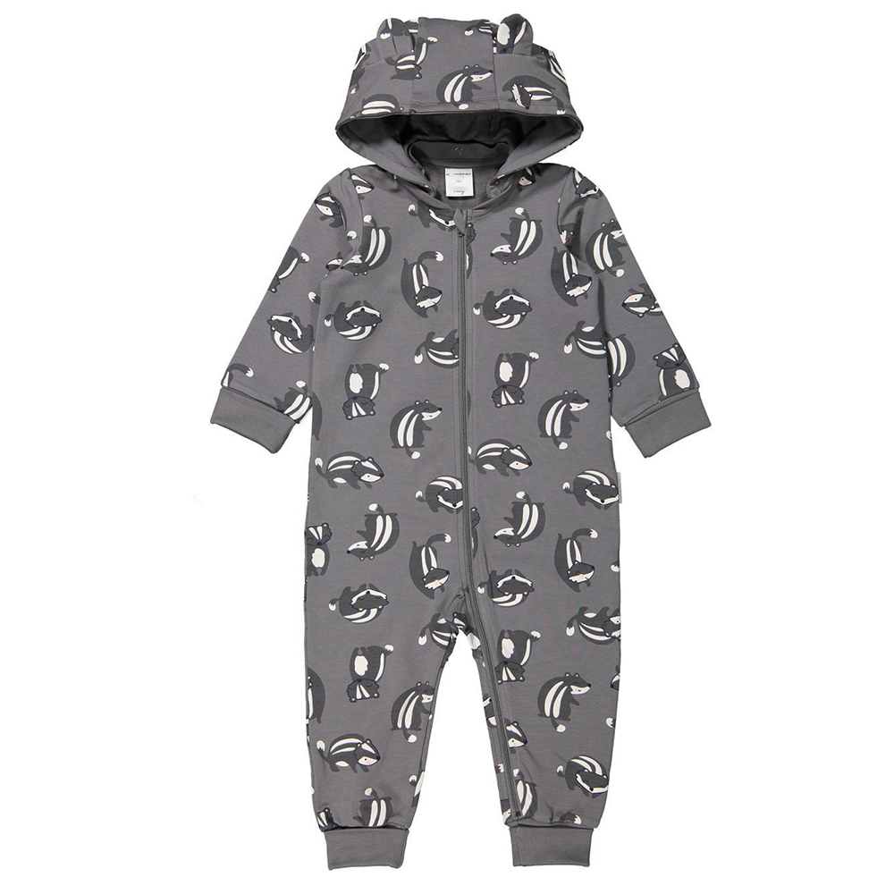 Spring Autumn Cotton bamboo Long Sleeve Printed Custom Baby Girl Boy Rompers Jumpsuits