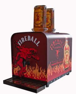 Quality Bars / Restaurants Cold Shot Machine Customized Sticker With Tap Supply System wholesale