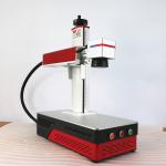 Fiber Laser Marking Machine Desktop MAX Raycus JPT 20W 30W 50W With Rotary Axis