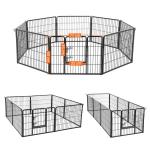 Box Shaped Heavy Duty Steel Dog Crate Powder Coated Durable Good Looking