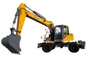 Quality XE150W Excavator heavy Earthmoving Machinery , Road Construction Equipment wholesale
