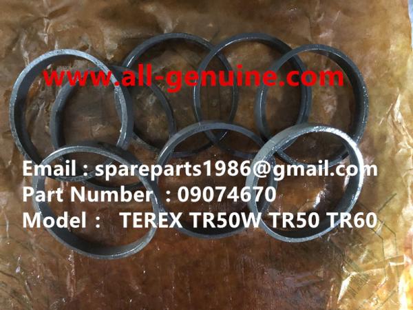 09074670 SPACER TEREX NHL DUMP TRUCK TR35 TR50 TR60 TR100 CUMMINS ALLISON UNIT