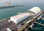 White Marquee Canopy Tent For 500 People Fashion Show / Exhibition