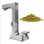 Stainless Steel Portable Incline Conveyor Z Bucket Conveyor Bean Corn Powder