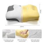 Custom Shaped Cervical Orthopedic Smart Gray Memory Foam Sleeping Neck Bed