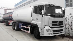 Quality 12 Ton 25m3 LPG Gas Tanker Truck Dongfeng Kinland DFAC Truck With Cummins Engine / FAST Gearbox wholesale