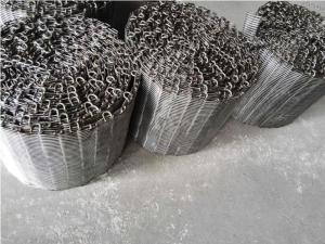 Quality Stainless Steel Conveyor Chain Belt / Metal Conveyor Band Alkali Resistance wholesale