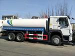 SINITRUK Water Tank Truck 6x4 LHD 371HP 18CBM White Large Capacity
