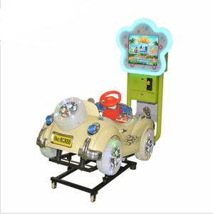 Quality Racing Kiddie Ride Machines Bubble Car 110V / 220V Voltage 12 Months Warranty wholesale