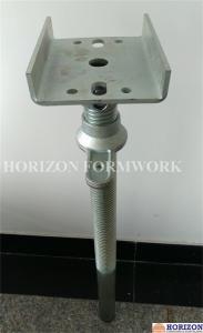 Quality Tubular Screwed Scaffolding U Head Jack 48/800mm Bearing Timber Beams OEM Available wholesale