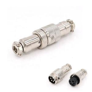 Quality Professional 4 pin gx16 aviation connector Cable Assembly in OEM Color with PVC Tube wholesale