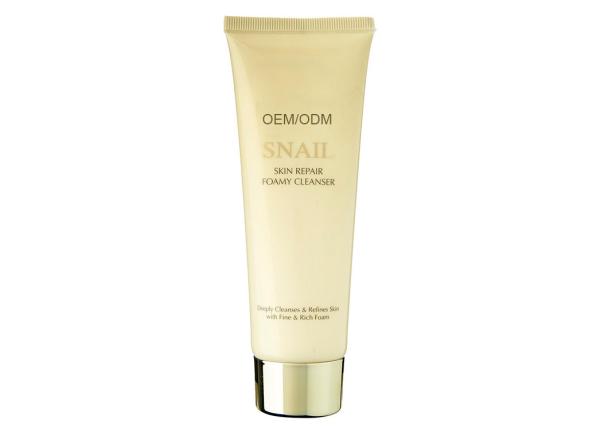 Snail Essence Natural Face Cleanser Deep Cleansing Skin Whitening Facial