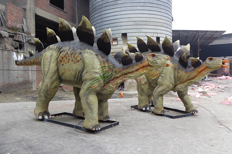 Life Size Dinosaur Models Custom Size For Playground / Amusement Park
