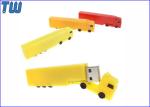 Customized Plastic Truck 4GB Pen Drive Disk Express Logistics