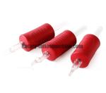Silicone Material Red Clear Tattoo Tubes , Disposable Cartridge Tattoo Tubes