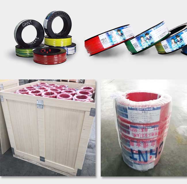 Customized Color PVC Insulated Wire , Single Core PVC Cable 450 / 750 V