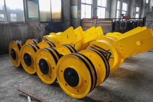 Quality Low Friction Crane Pulley Block Hot Rolling Cast Steel Crane Spare Parts wholesale