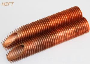 Quality Heat Conductive Flexible Extruded Fin Tube For Tankless Water Heater / Low Fin Tubes wholesale