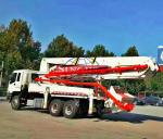 6x4 HOWO 42m Concrete Transport Truck Construction Concrete Pump Truck