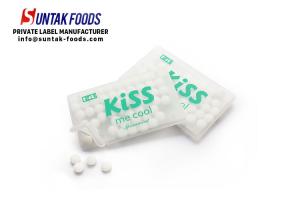Quality Sugar Free Fresh Breath Mints With Sorbitol / Xylitol Sweeteners , Low Calorie Candy wholesale