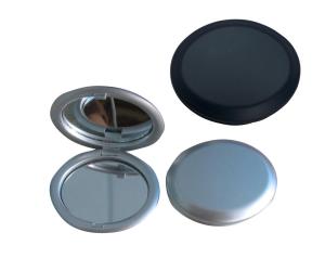 Quality Oval shape double side compact mirror wholesale