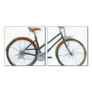 Quality Customized Spray Painting Vintage Bike On Canvas Easy Set Up Living Room Decoration Prints wholesale