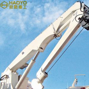 Quality Knuckle Boom Marine Crane Deck Lifting Equipment on ships Marine Ship Deck Crane wholesale