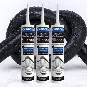 Quality Construction Neutral Water Resistant Silicone Sealant Structural Adhesives 280ml wholesale
