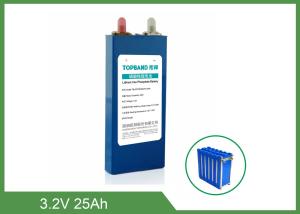 Quality 4000 Cycles 3.2 V Lifepo4 Lithium Rechargeable Battery 25Ah For Automobiles wholesale
