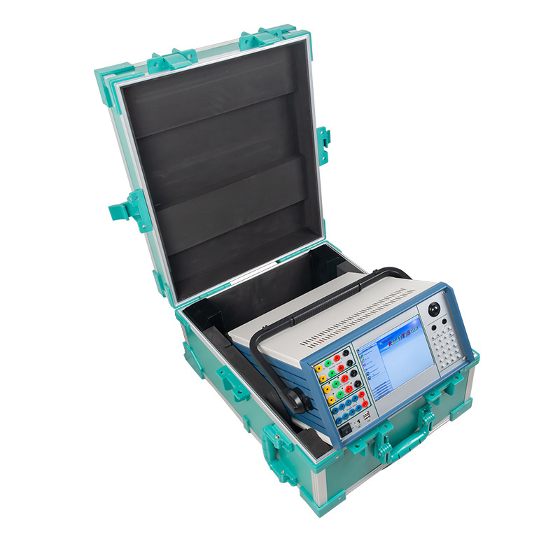 Electric Secondary Current Injection Relay Test Set 6 Phase Relay Protection Tester