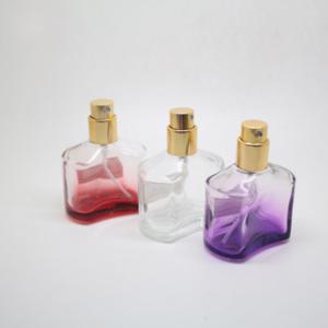 Quality 25ML plastic cap lip lady choose special shape glass bottle wholesale