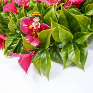 Quality Exhibition Artificial Green Wall Panels Outdoor PE PP wholesale