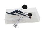 Blue Facial Concealer Travel Makeup Brushes Beauty Cosmetics Brush Set