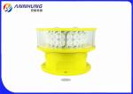 Flashing Mode Aeronautical Obstruction Light High Borosilicate Glass Material