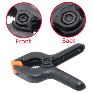 Quality Nylon Plastic Metal Spring Clamp Photography Wood Working A Shape 2/4/6/9 Inch wholesale