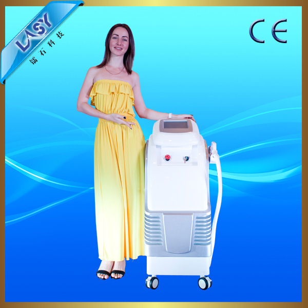 RF OPT IPL Laser Hair Removal Machine , SHR Laser Freckle Removal Machine