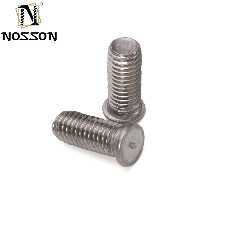 Plain Finish Stainless Steel 304 Industry-Grade M3 M30 Carbon Steel Grade 4.8 Welding Stud Bolt with High Tensile Strength