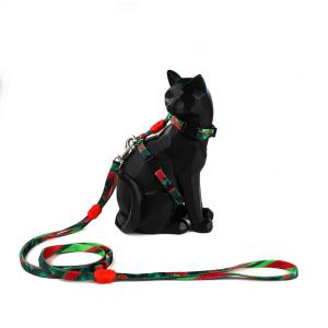 Quality Sublimation Large Cat Harness And Leash Cat Halter For Walking wholesale