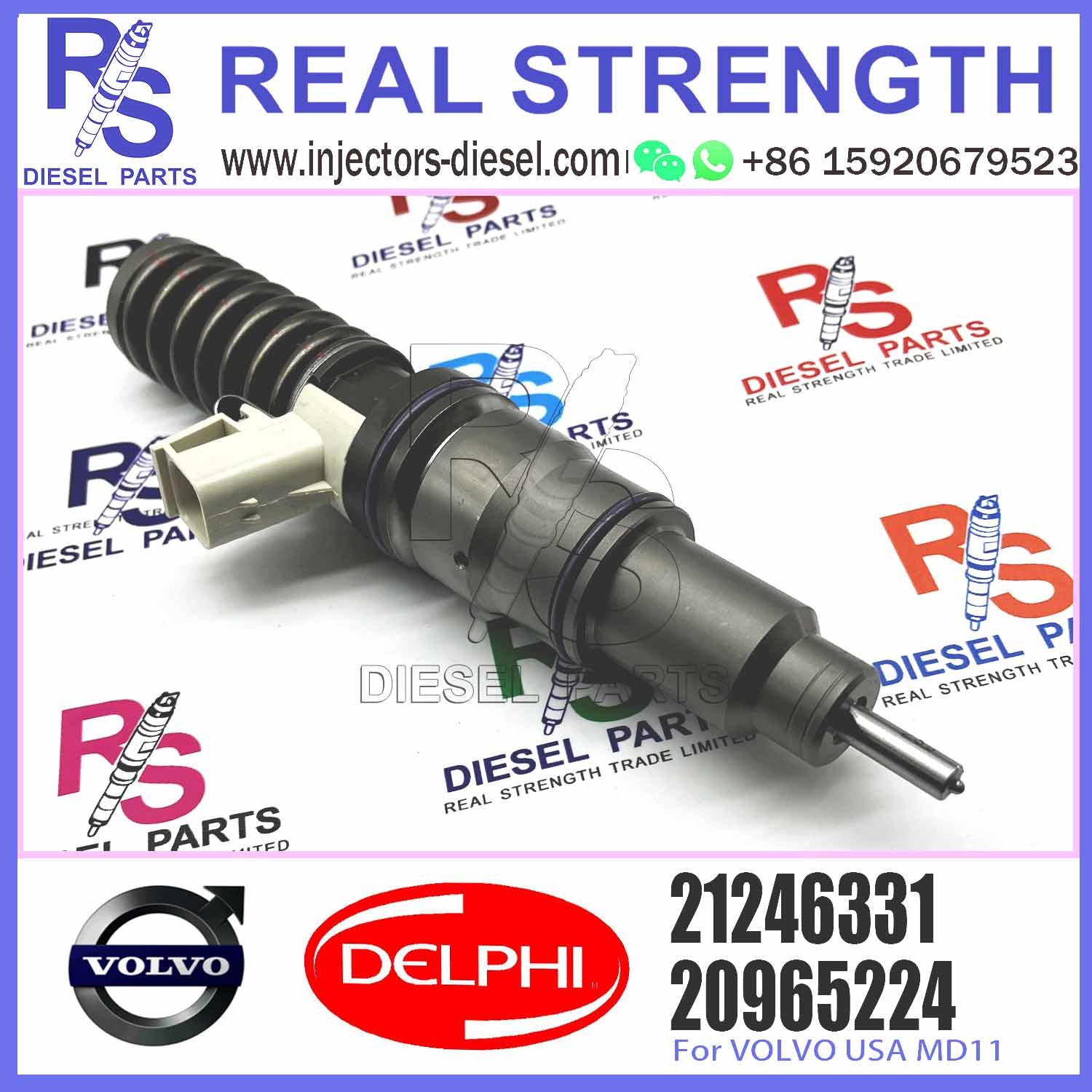 New Diesel Fuel Injector 21246331 85003110 BEBE4F06001 for V olvo MD11 21106375 21246331 21244717