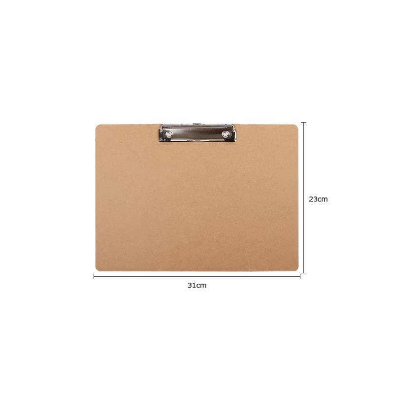 Heavy Duty Wood Medical Nursing Clipboard With Pen Holder