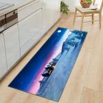 Christmas Long Strip Washable Kitchen Carpet For Sofa Area