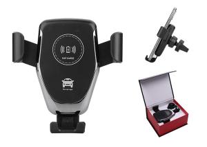 Quality 10W Qi Standard Phone Holder Car Wireless Charging wholesale