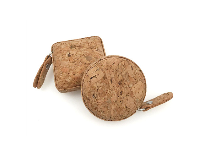 Eco Friendly Cork Retractable Tape Measure Cloth Sewing Measuring Tape