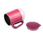 Double Wall 304 Stainless Steel Tea Mug Hand Grip For Climbing Camping