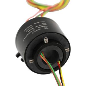 Quality Big Bore Through Hole Slip Ring Multiple Contacts IP54 Protection wholesale