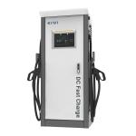 Floor-standing 80KW DC Fast Electric Car Powered Combo Station for Large