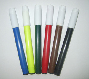 Assorted Colors Water Color Marker Fine Tip Connected Multi Color Marker Pen Supplier